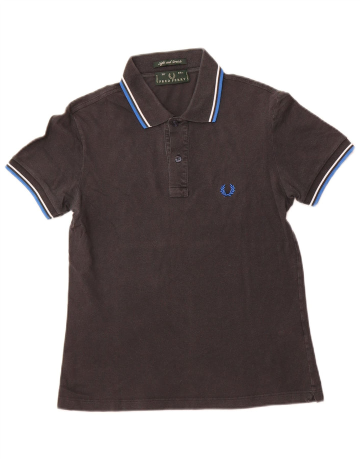 FRED PERRY Polo Homme Petit Noir Coton