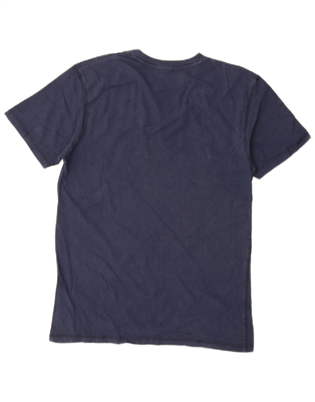 Hard Rock Cafe T-Shirt Graphique Homme Haut Bleu Marine Moyen Coton