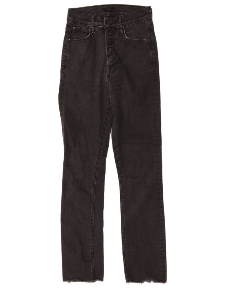 Jeans Slim Femme Mother W25 L27 Coton Noir