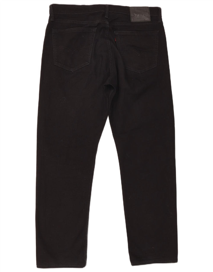 LEVI'S Jean Droit 504 Homme W36 L32 Noir Coton