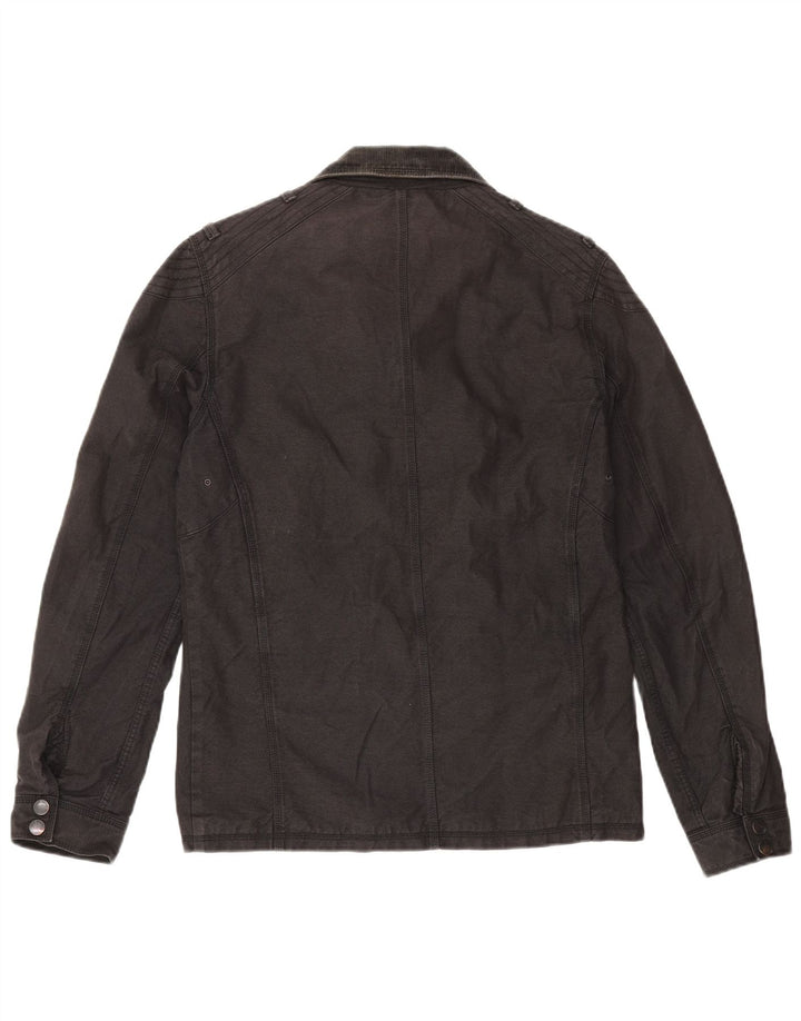 Ted Baker Veste utilitaire pour homme Taille 3 Gris moyen Viscose