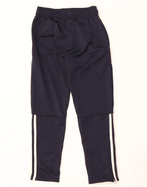 Pantalon de survêtement Adidas garçon 7-8 ans bleu marine polyester