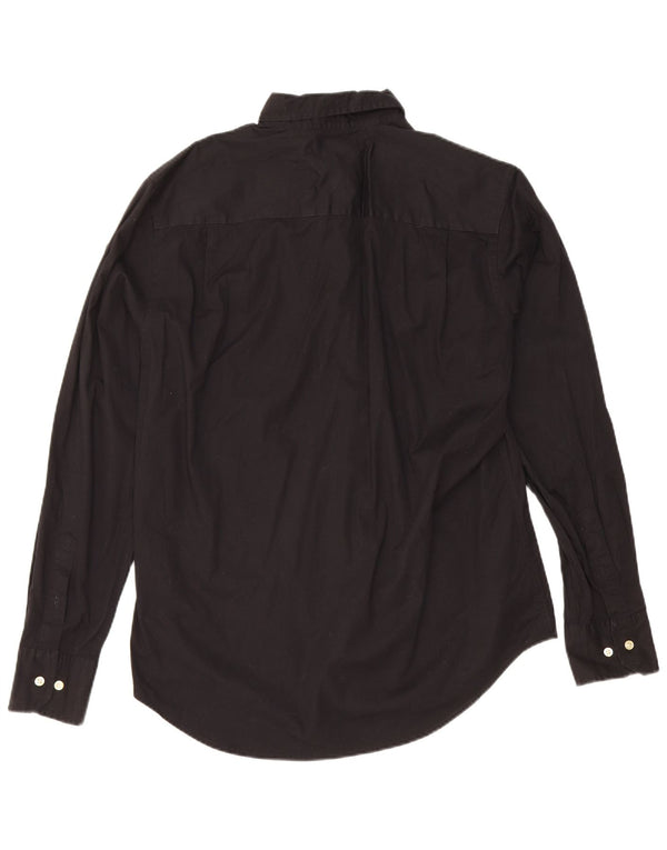 Tommy Hilfiger Chemise sur mesure pour homme en coton noir moyen