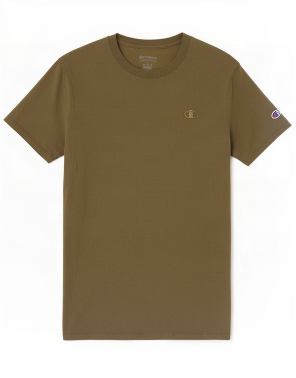 Champion T-Shirt Femme UK 10 Petit Kaki