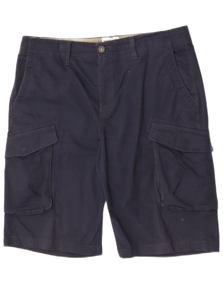 Timberland Short Cargo Homme W34 Grand Bleu Marine Coton