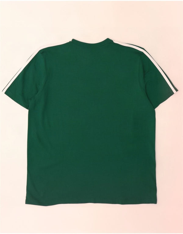 Adidas T-Shirt Homme Top 2XL Vert Coton