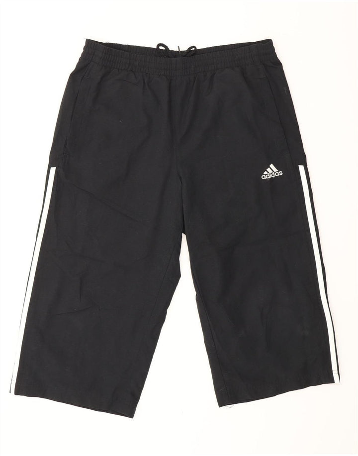 Adidas Pantalon de Survêtement Capri Homme Petit Noir Polyester