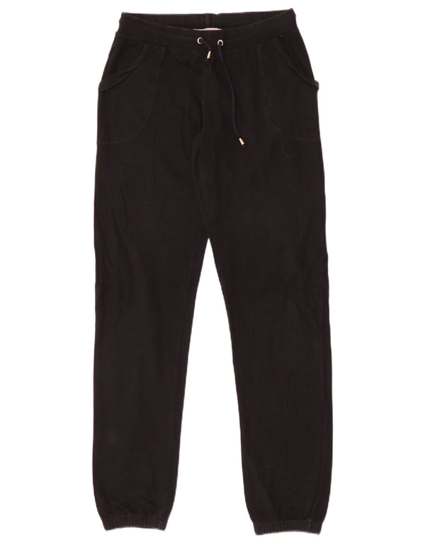 Ellesse Pantalon de survêtement pour femme Joggers UK 8 Small Noir Coton
