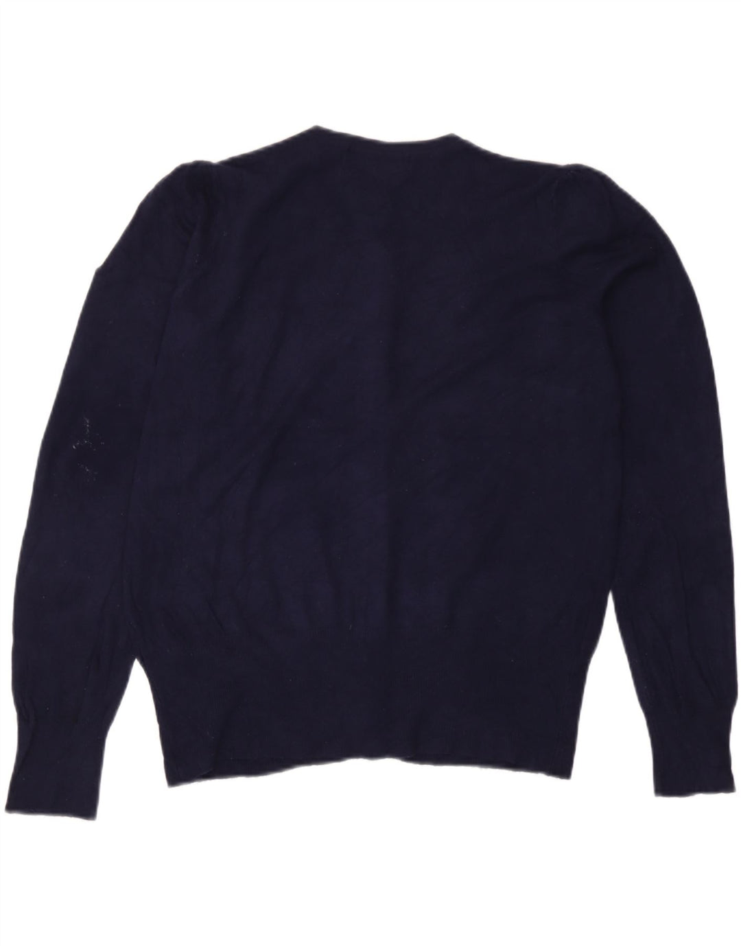 Marks & Spencer Cardigan pour femme en viscose bleu marine moyen UK 12