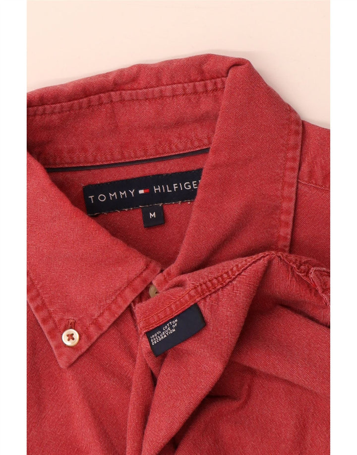 Tommy Hilfiger Chemise Homme Rouge Moyen Coton