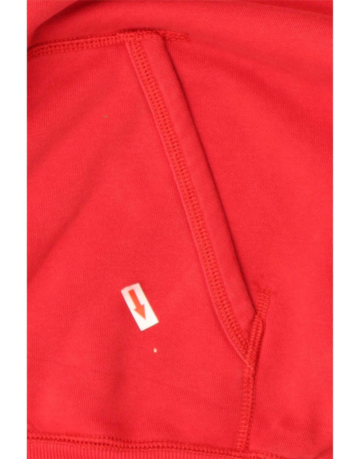 Vans Pull à capuche Versa Graphic pour homme en coton rouge Large