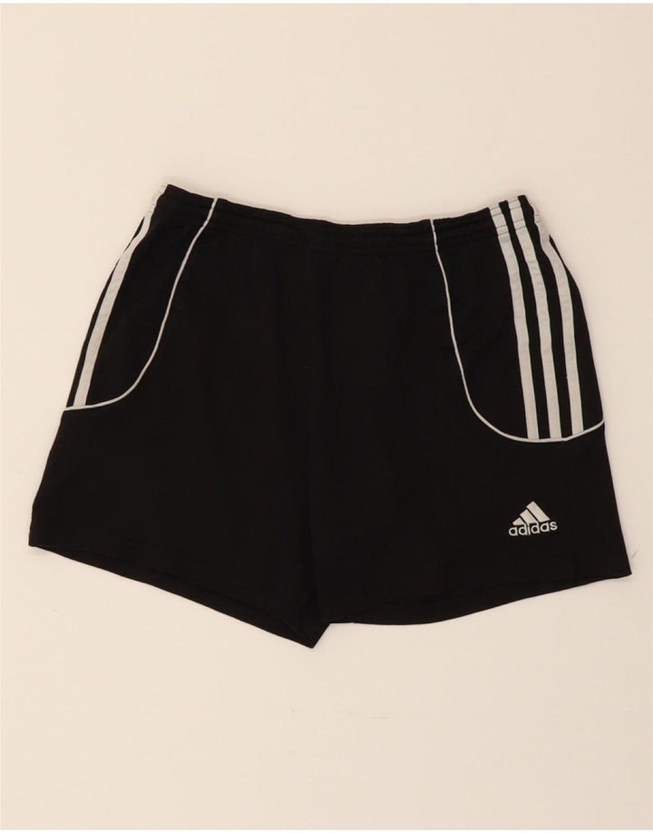 ADIDAS Boys Climalite Sport Shorts 11-12 Years  Black Polyester Vintage Adidas and Second-Hand Adidas from Messina Hembry 