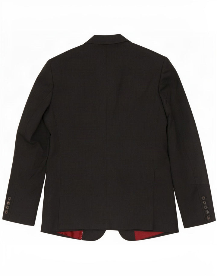 Marks & Spencer Veste blazer coupe slim à 2 boutons pour homme UK 38 Gris moyen
