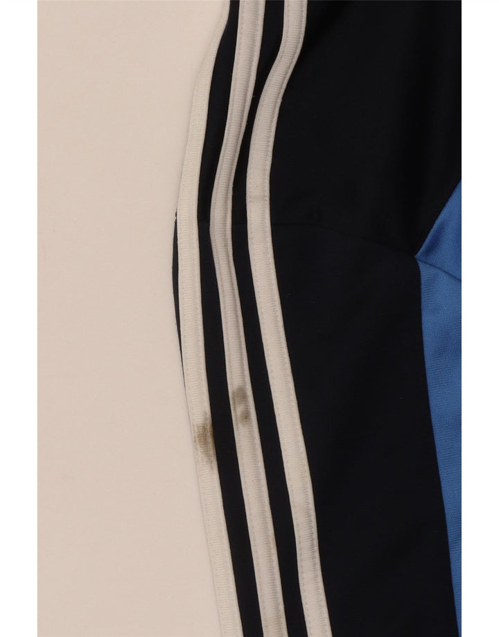 Adidas Veste de survêtement pour homme Bleu marine moyen Polyester colour block