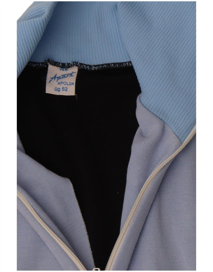 Apart Veste de survêtement pour homme EU 52 Large Bleu Colorblock