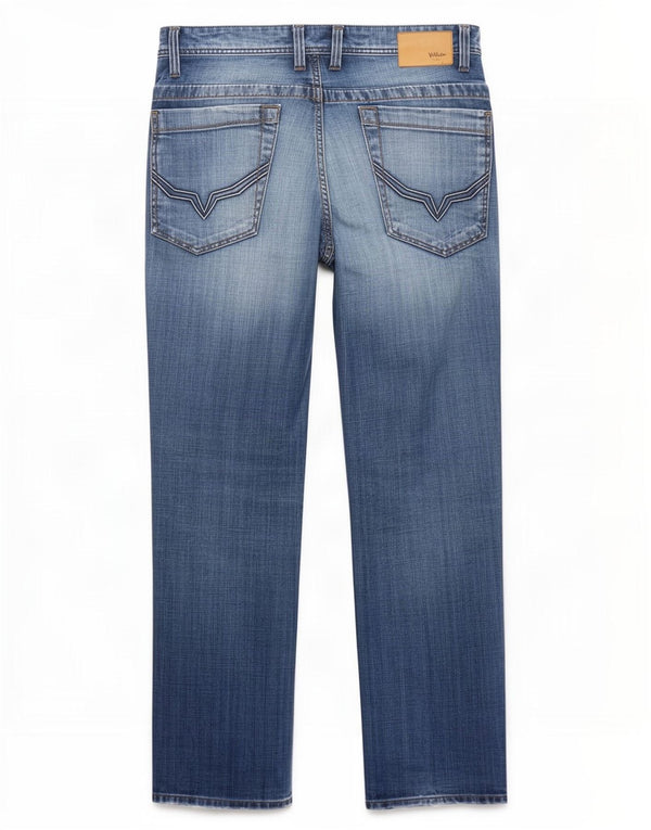 PEPE Jeans Homme Coupe Confort Droite W34 L32 Bleu Coton