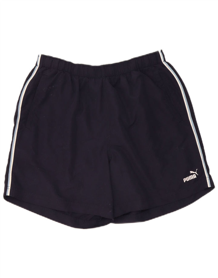 Puma Short de Sport XL Homme Bleu Marine
