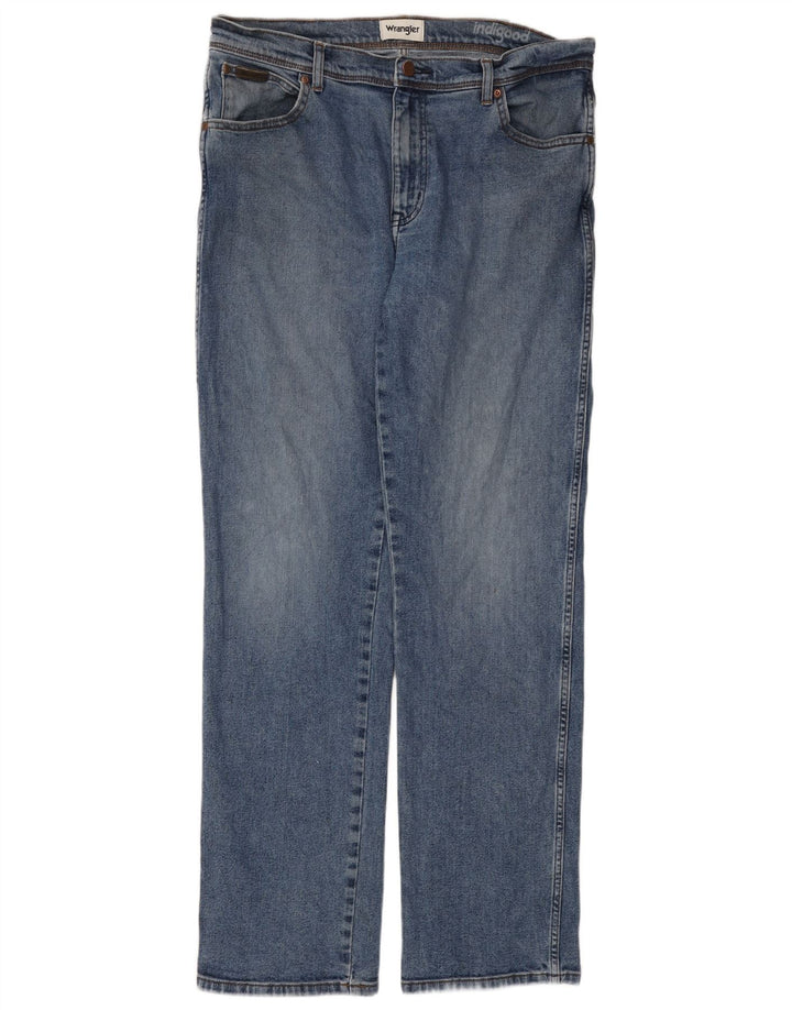 Wrangler Jean Droit Texas Homme W36 L32 Bleu