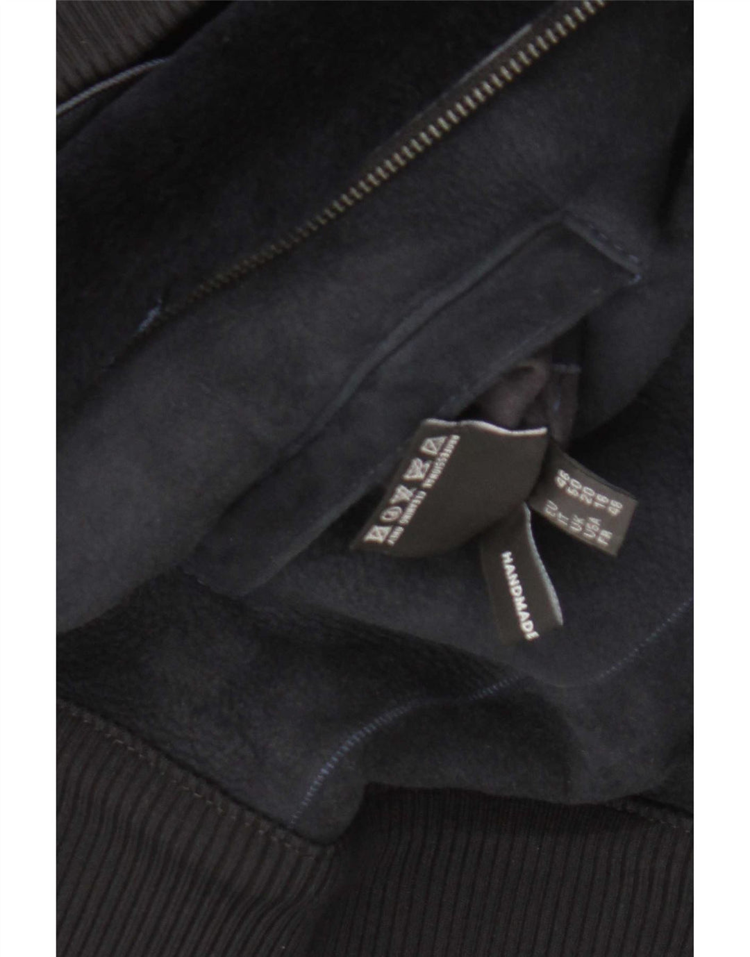 CPL1953 Veste Bomber Shearling Femme UK 20 2XL Bleu Marine Shearling