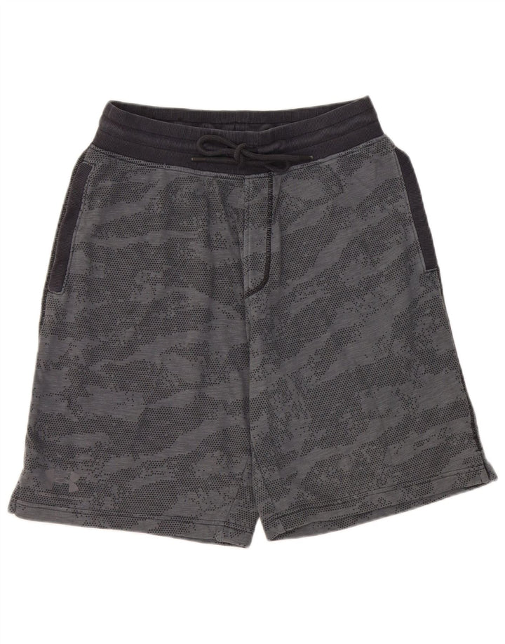 Under Armour Short de Sport Homme Large Bleu Marine Camouflage