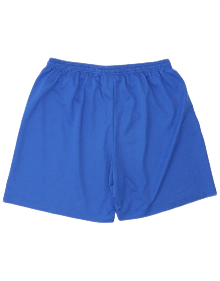 Umbro Short de Sport Homme XL Bleu Polyester