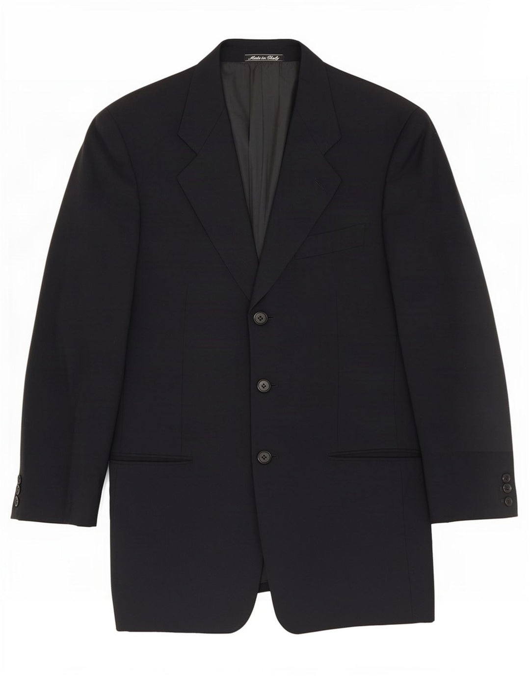 Giorgio Armani Veste Blazer 3 Boutons Homme IT 46 Petit Bleu Marine
