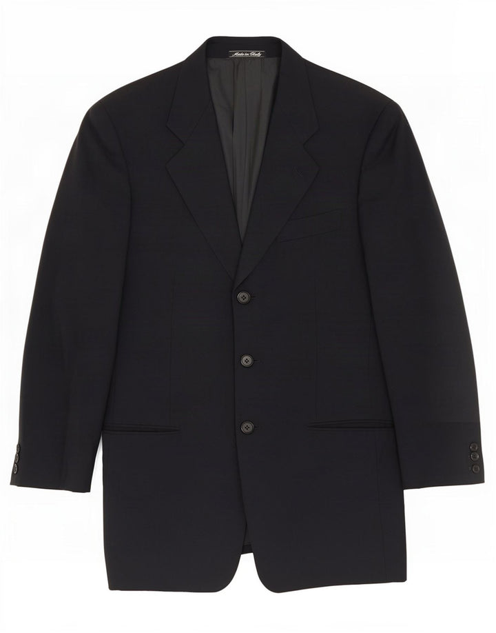Giorgio Armani Veste Blazer 3 Boutons Homme IT 46 Petit Bleu Marine