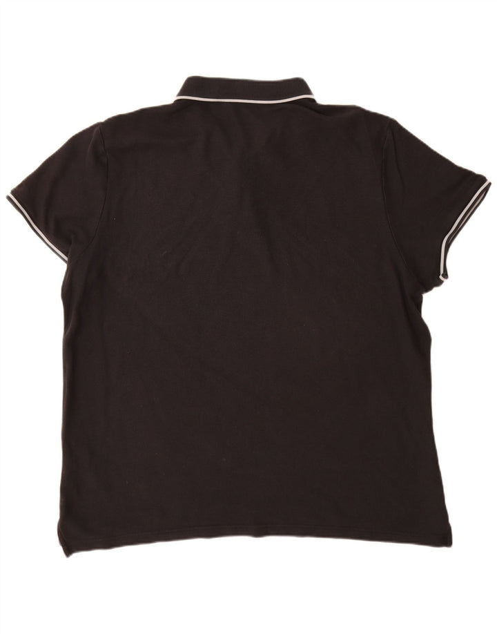 NIKE Polo Homme 2XL Noir Coton