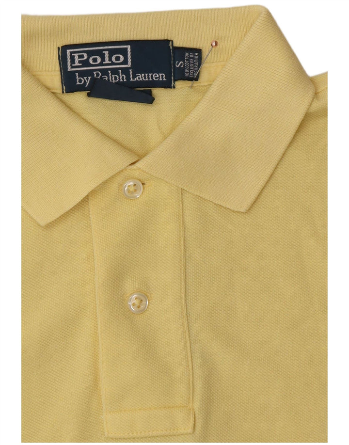 POLO RALPH LAUREN Polo Homme Petit Jaune Coton