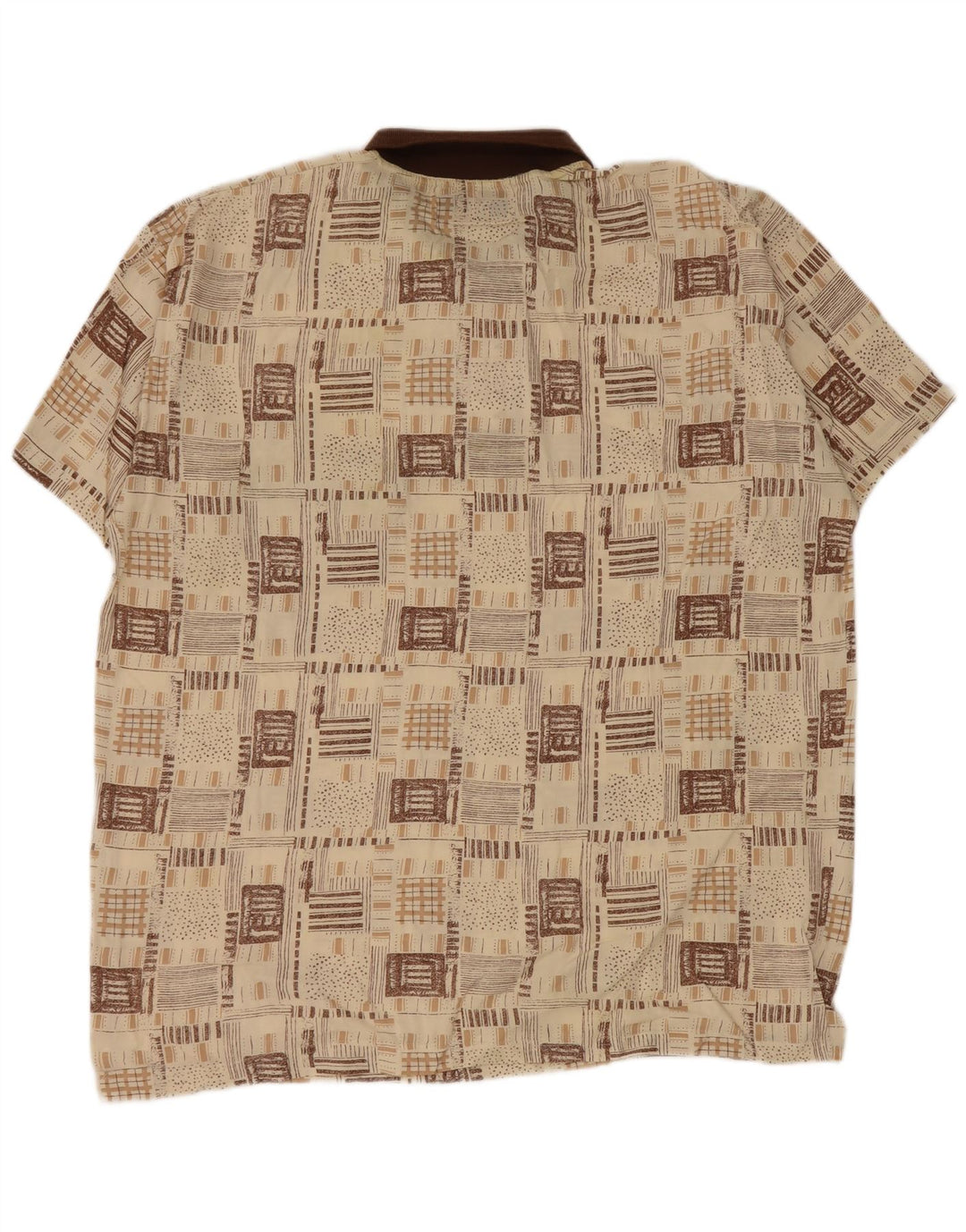 Polo Homme Vintage XL Beige Viscose