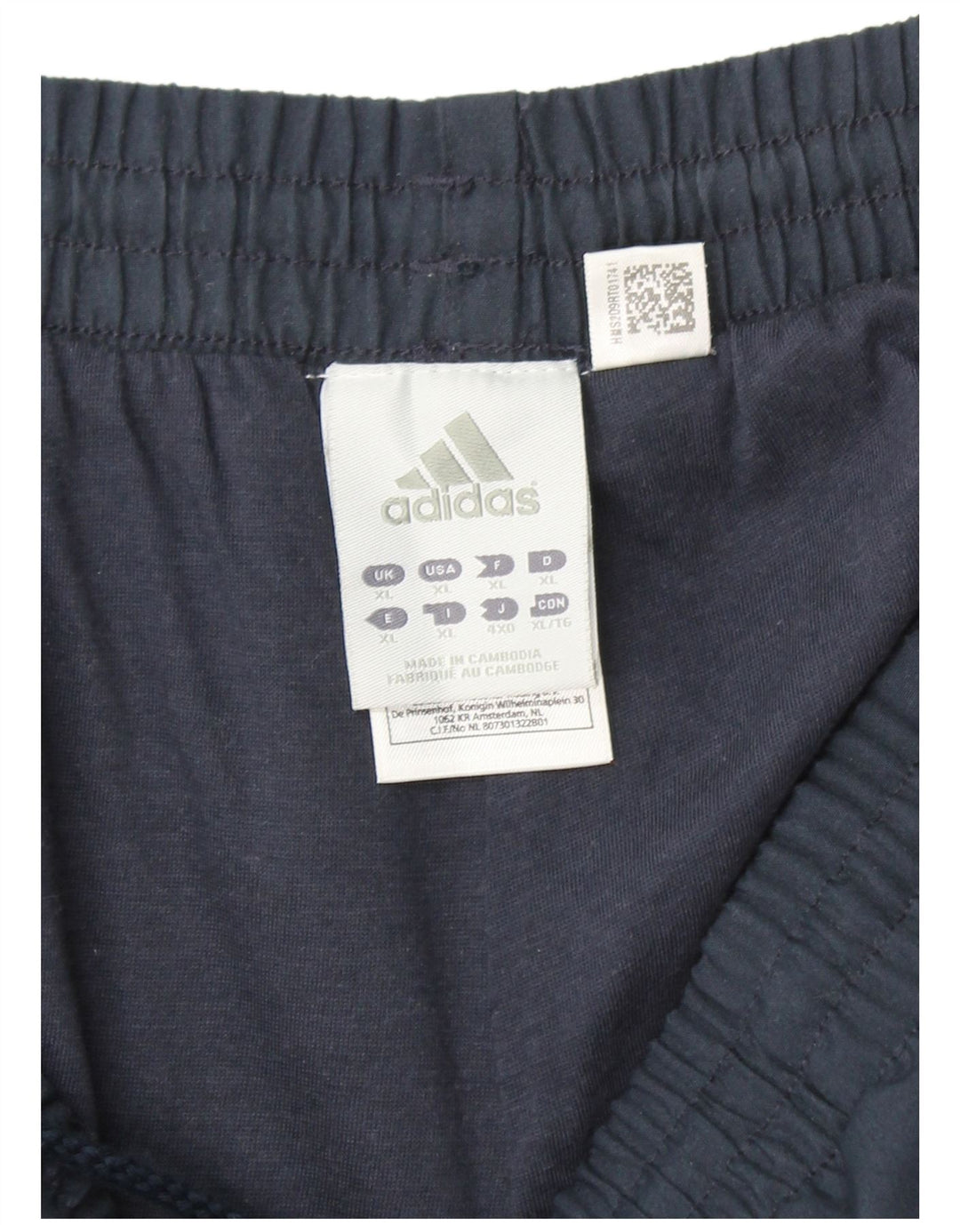 ADIDAS Pantalon de survêtement Climalite Homme XL Bleu Marine Polyester