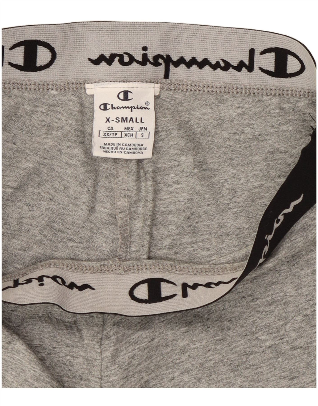 Champion Leggings graphiques pour femme UK 4 XS Gris moucheté