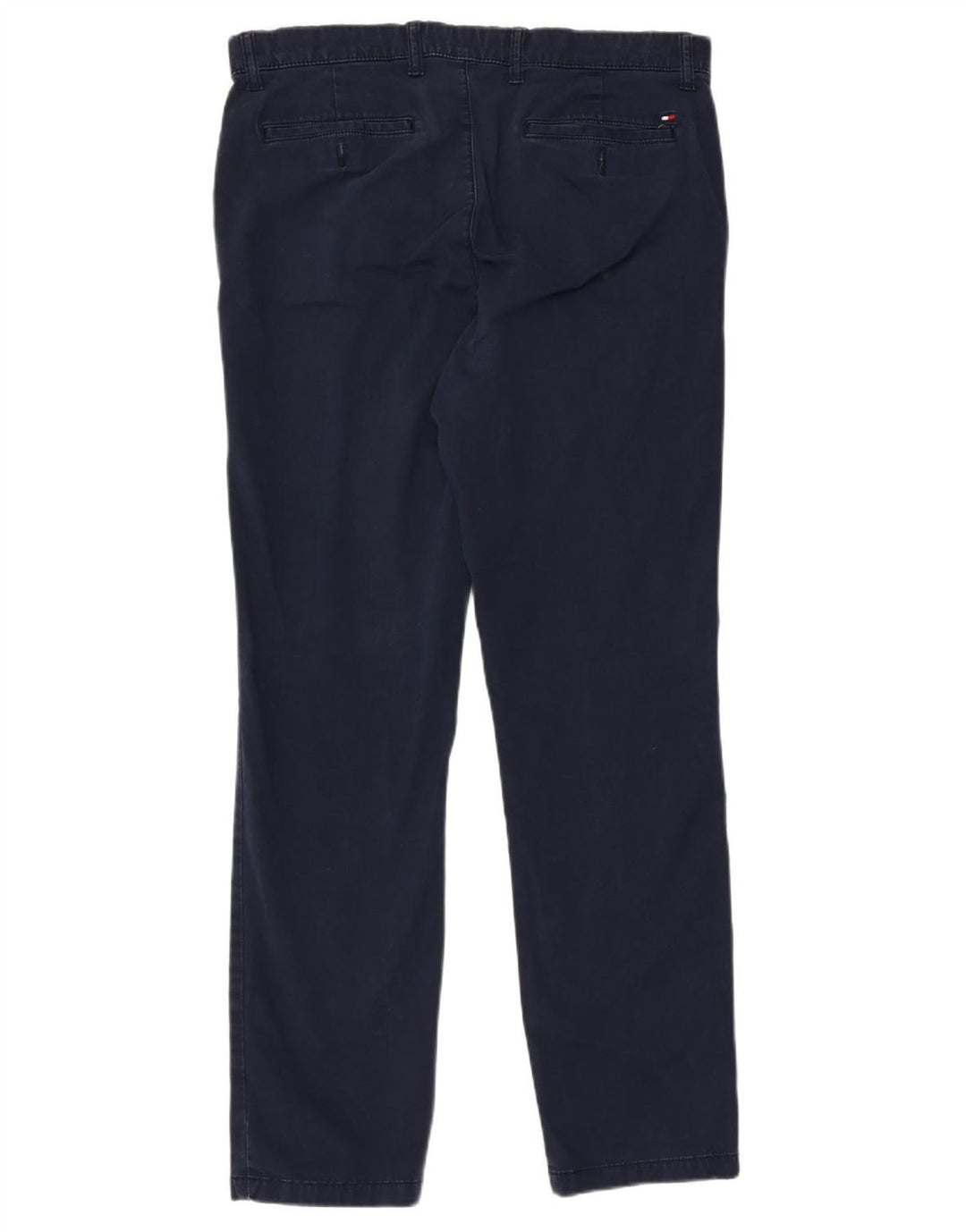 TOMMY HILFIGER Pantalon Chino Slim Fit Homme W34 L32 Bleu Marine Coton