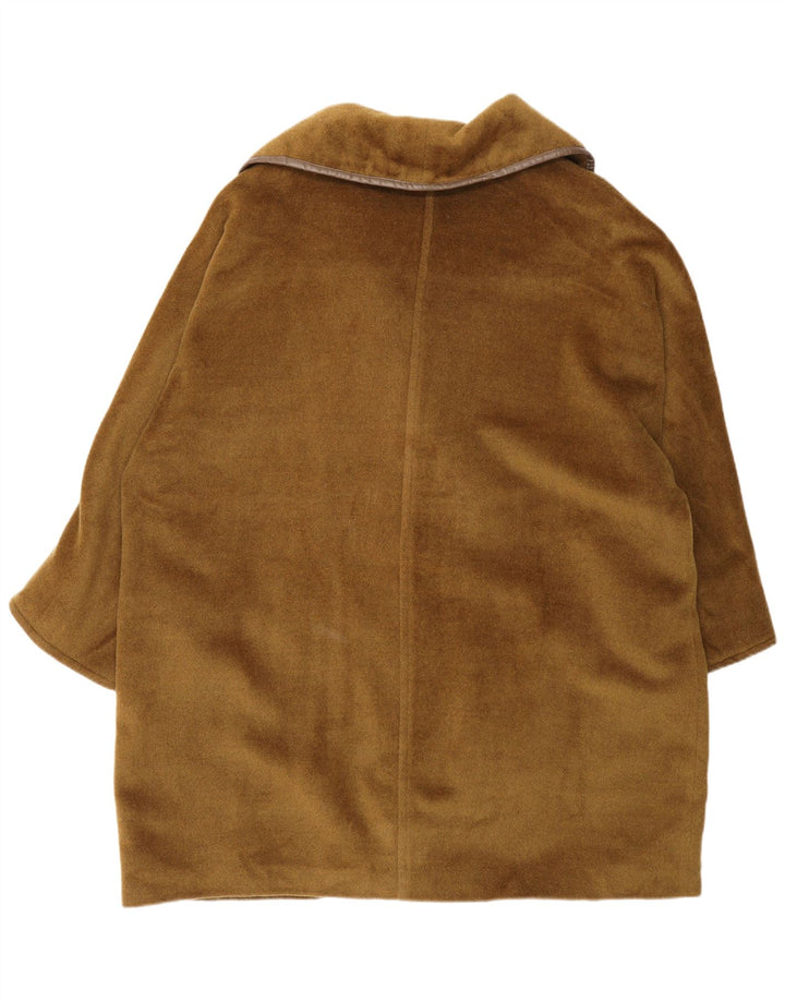 Max Mara Manteau surdimensionné à double boutonnage pour femme UK 12 Kaki moyen