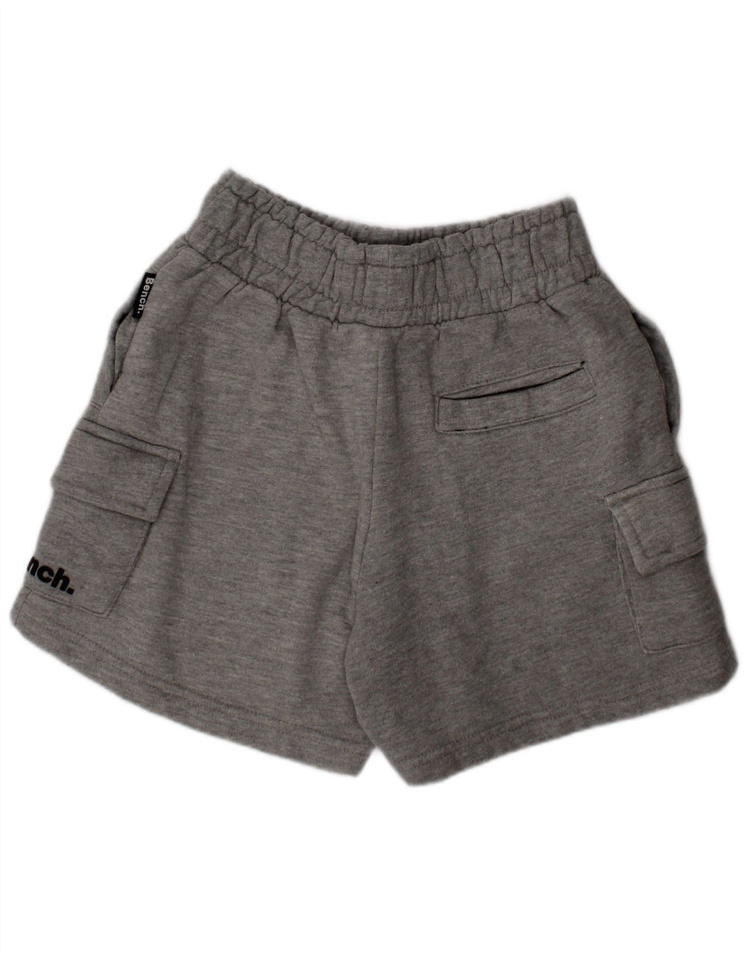 BENCH Short de Sport Fille 5-6 Ans Gris Coton