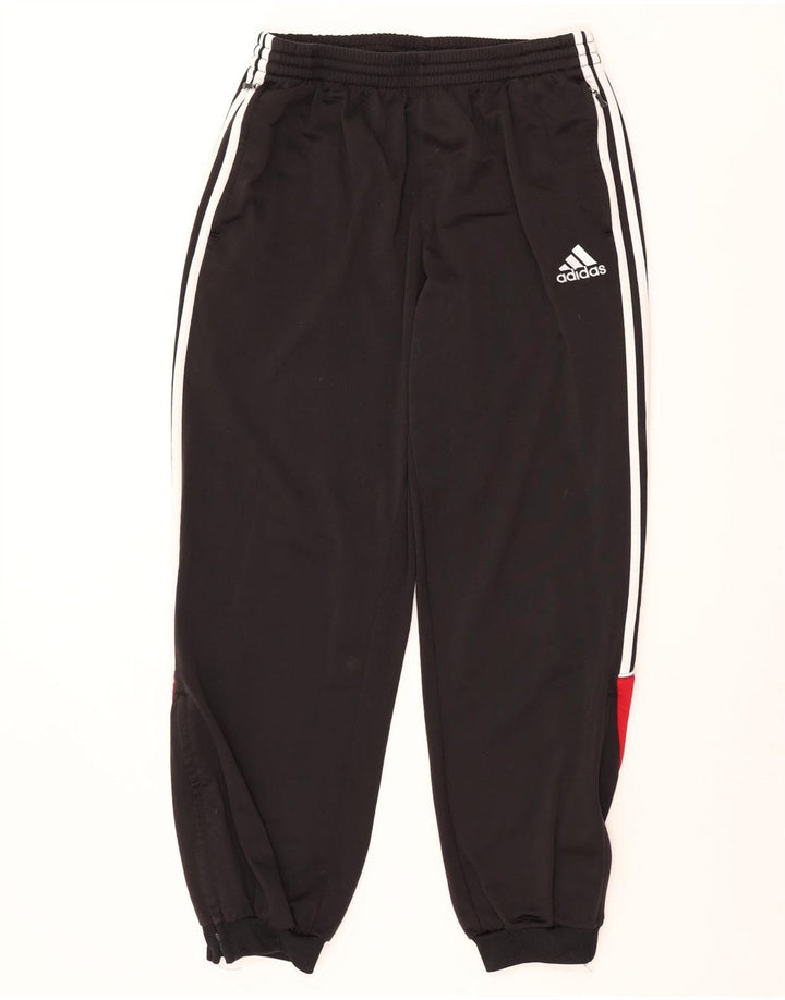 ADIDAS Pantalon de survêtement pour homme UK 42/44 Large Noir Colourblock