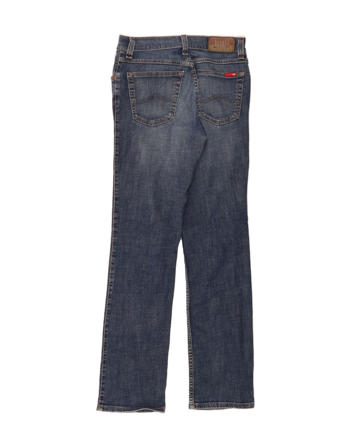 MUSTANG Womens Straight Jeans W31 L34 Navy Blue Cotton Vintage Mustang and Second-Hand Mustang from Messina Hembry 