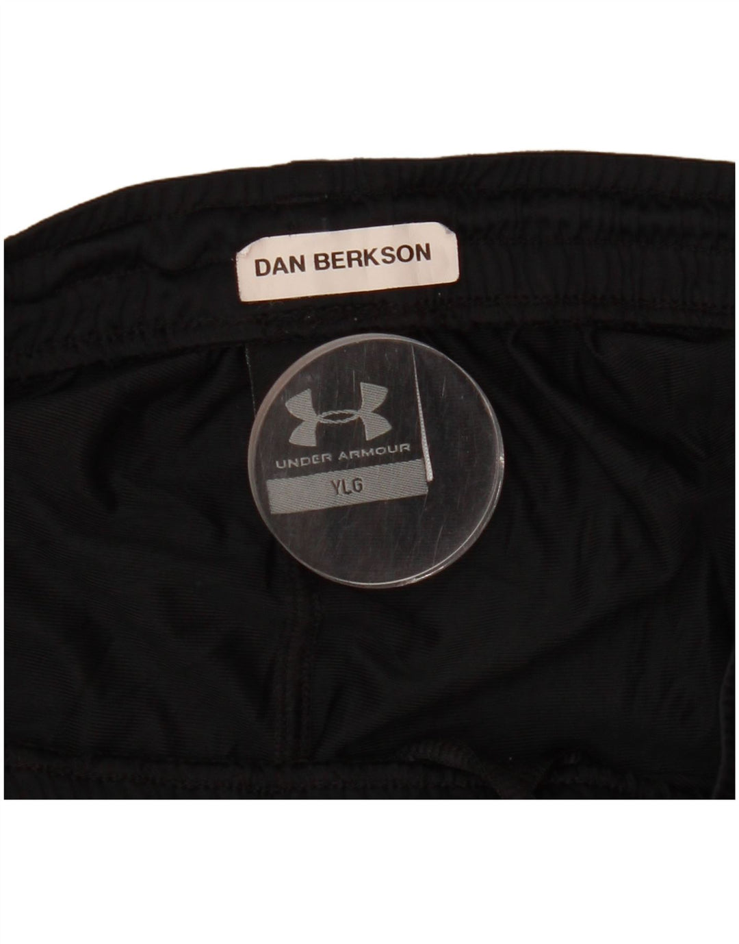 UNDER ARMOUR Short de sport garçon 11-12 ans Grand Noir Polyester