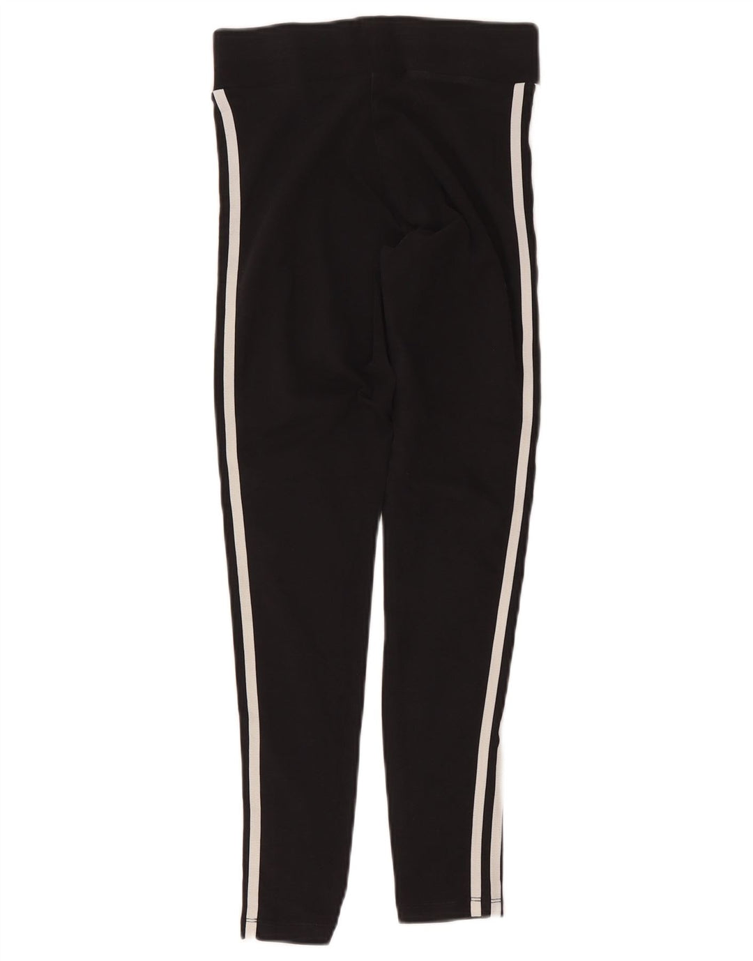Adidas Leggings Femme UK 10 Petit Coton Noir