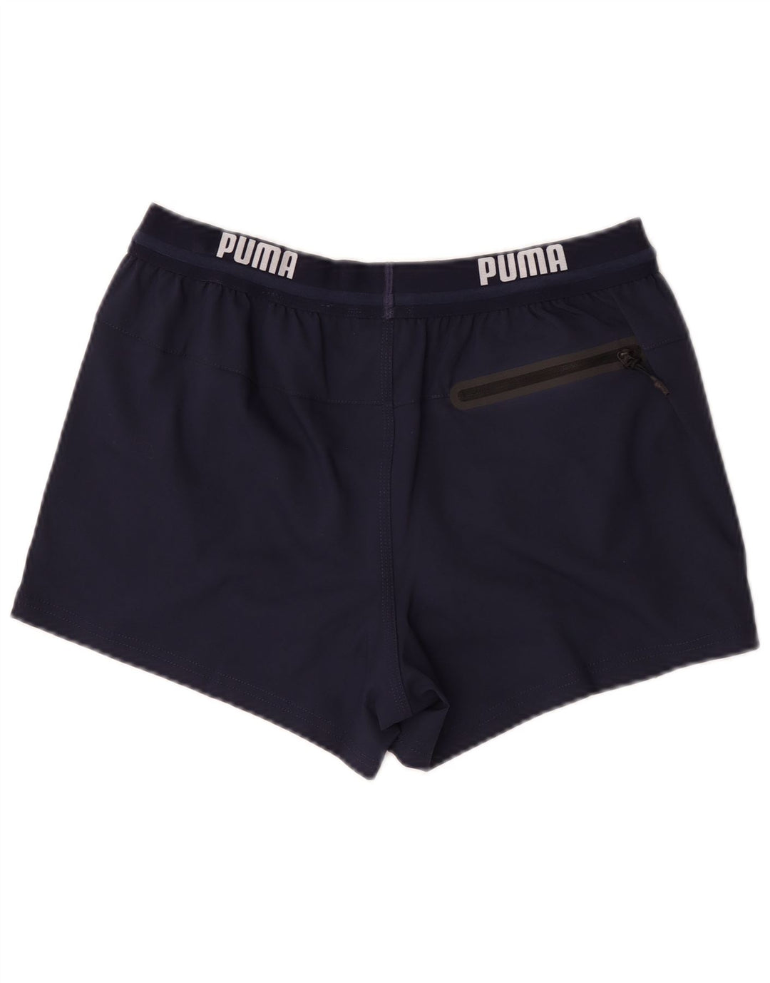 Puma Short Graphic Sport Homme Bleu Marine Moyen Polyester
