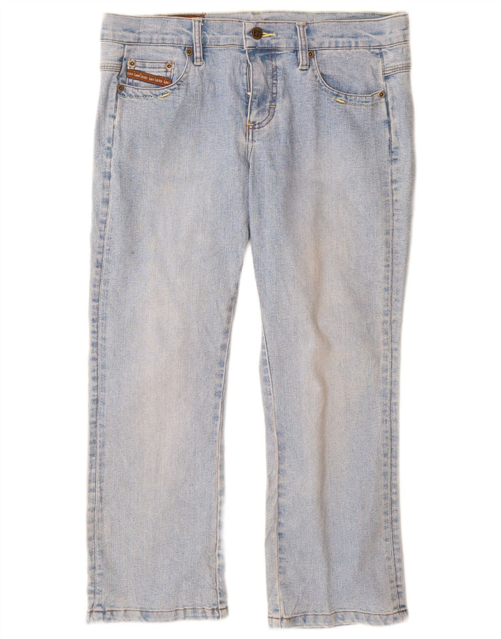 Lee Jean Court Femme W32 L24 Bleu