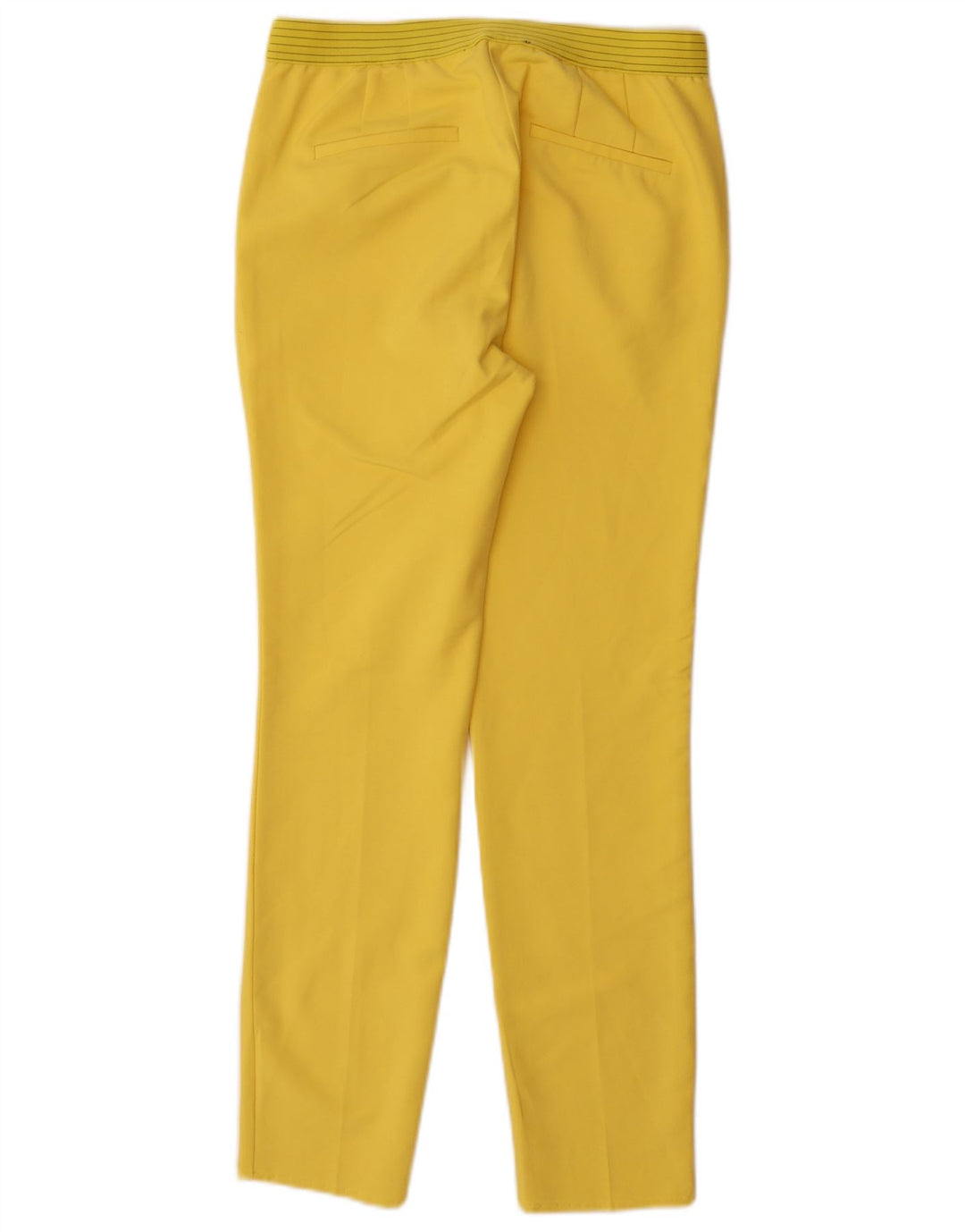 Zara Femme Pantalon De Costume Slim Moyen W28 L29 Jaune
