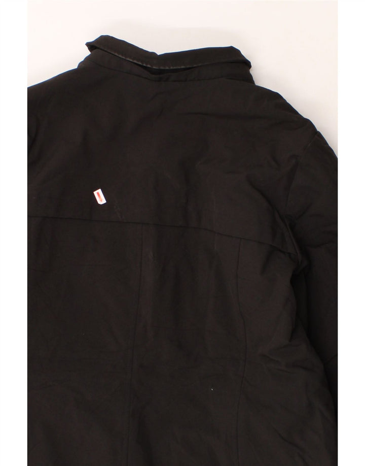 DKNY Womens Windbreaker Coat UK 16 XL Black Polyester Vintage Dkny and Second-Hand Dkny from Messina Hembry 