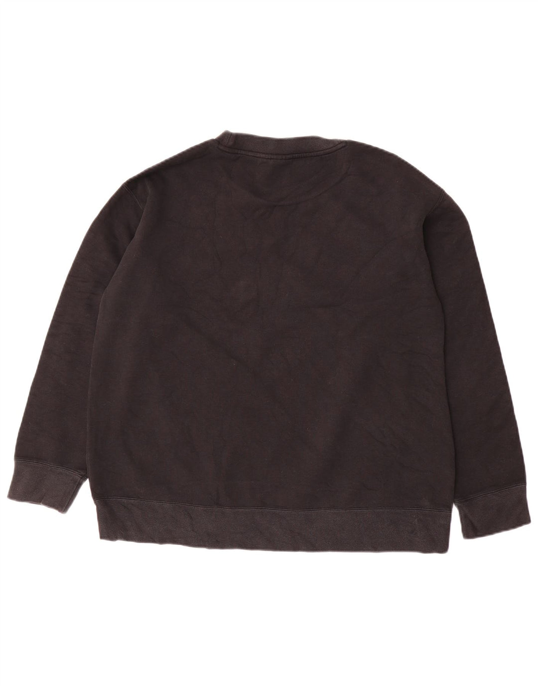 Adidas Sweat-shirt surdimensionné pour femme UK 8 Petit coton noir