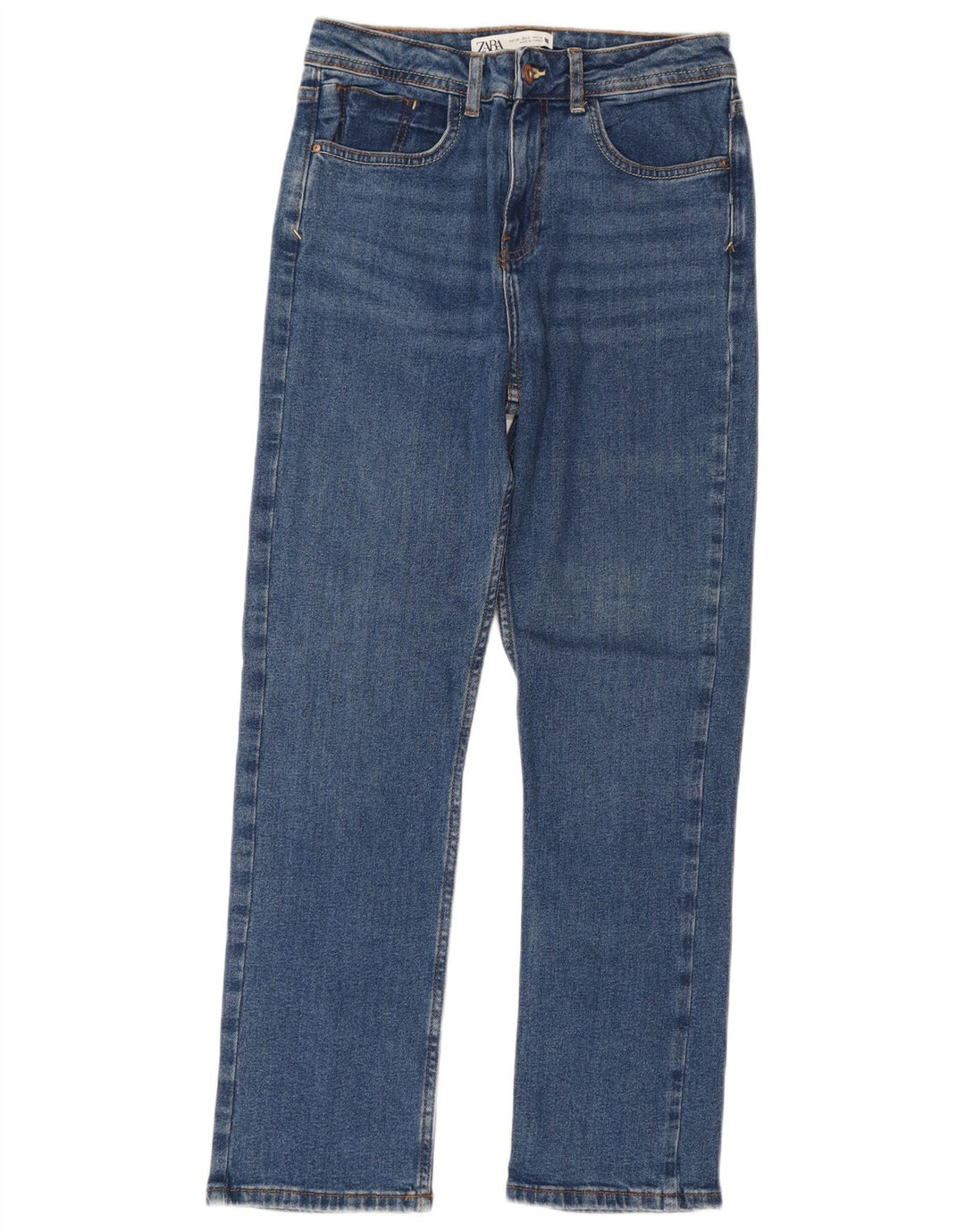 ZARA Jeans Slim Femme EU 38 Small W28 L27 Bleu