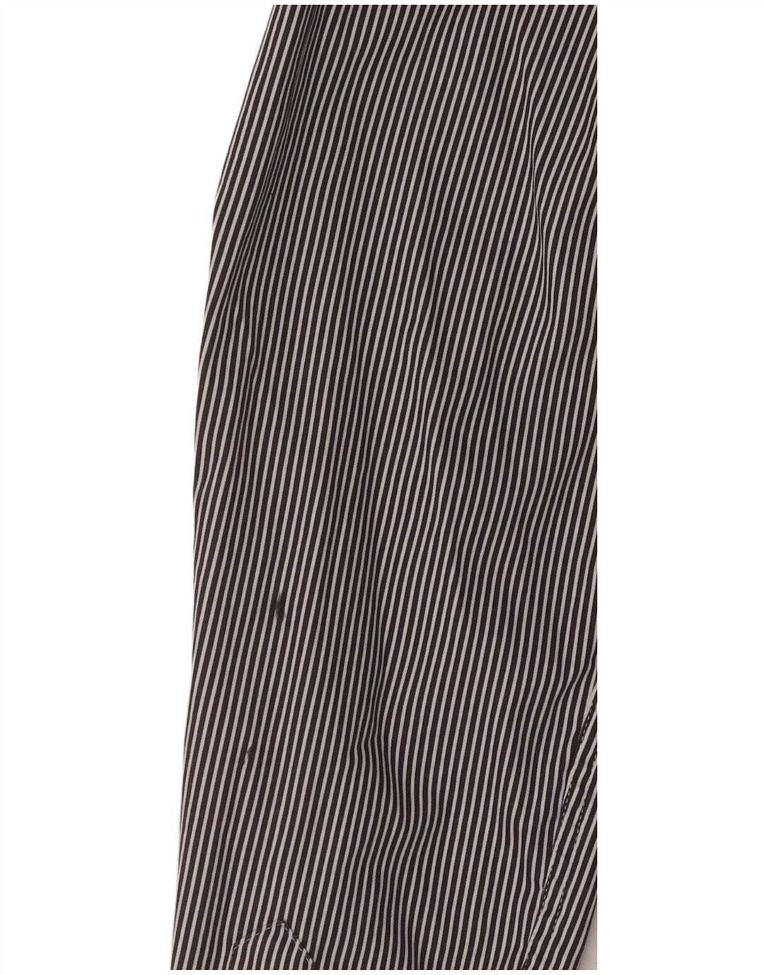 Ted Baker Chemise Homme Taille 2 Petit Coton Rayé Bleu Marine