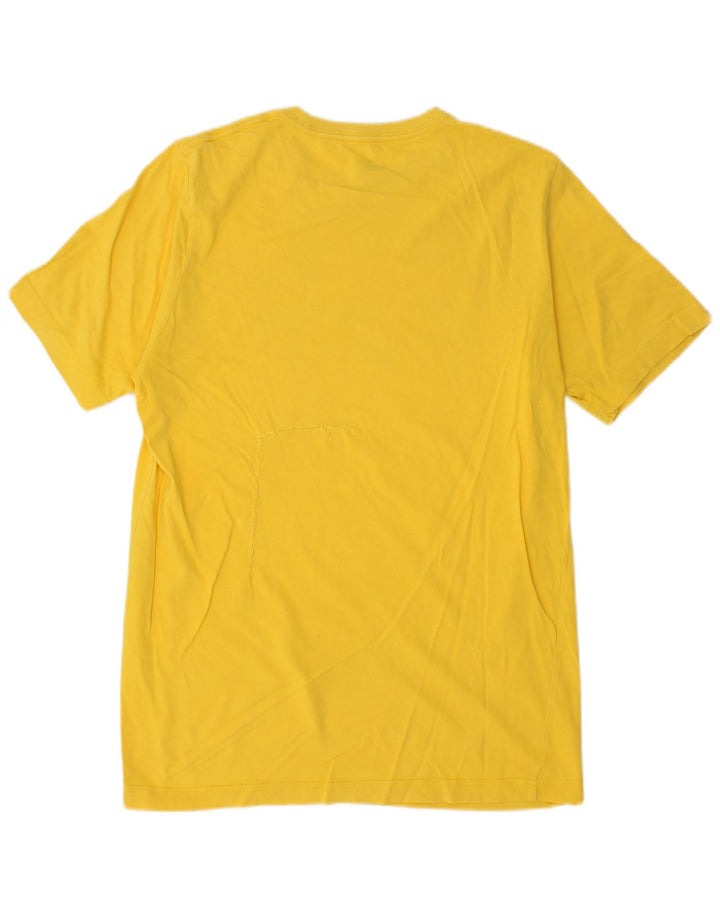 PUMA T-Shirt Graphique Homme Petit Jaune