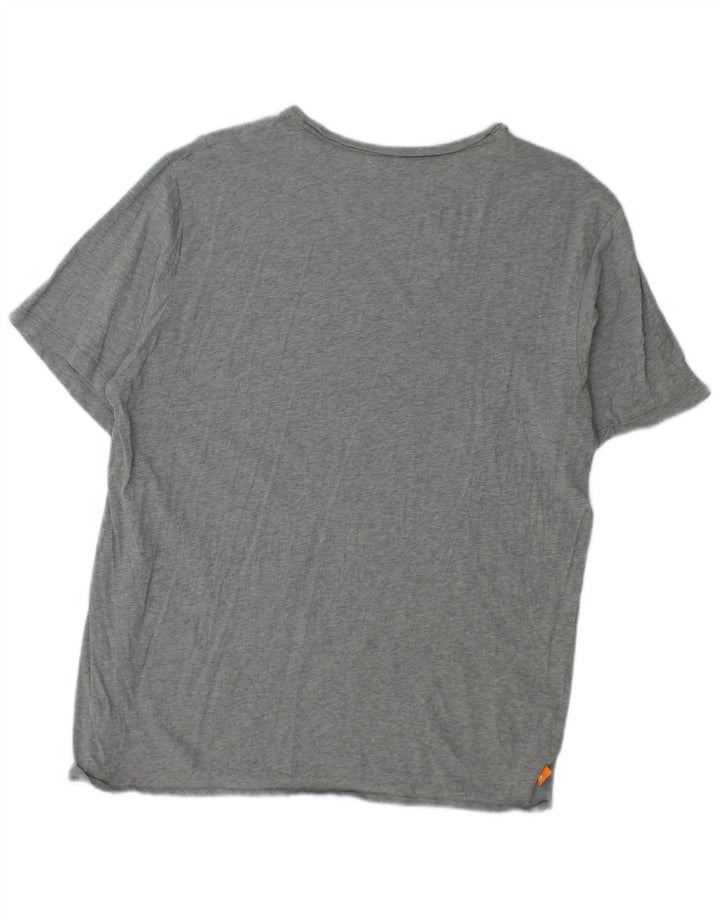 Timberland T-Shirt Graphique Coupe Régulière Homme XL Gris