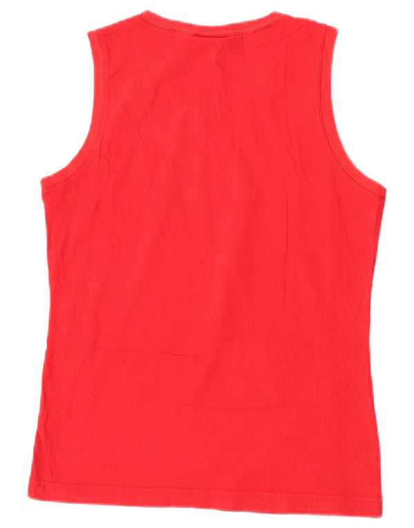 Champion T-shirt graphique pour femme UK 12 Rouge moyen