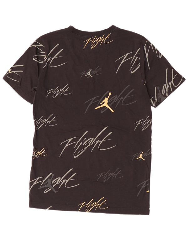 Jordan T-shirt graphique pour garçon 13-14 ans XL Noir Coton
